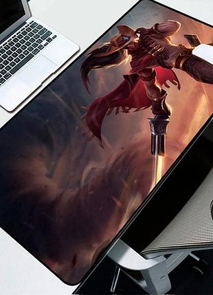 Килимок 300 * 800 тканинний "пірати" з бічною прошивкою, товщина 2 мм, оем