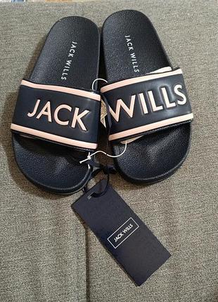 Слайди шлепанцы jack wills 35 36