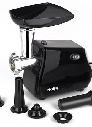 М'ясорубка floria zln2386, 1300w, black