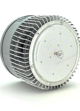 Стельовий промисловий світильник ritar 300w, 6500k, 220v. ip65, 30000lm, ra >80, φ362*35 мм, black