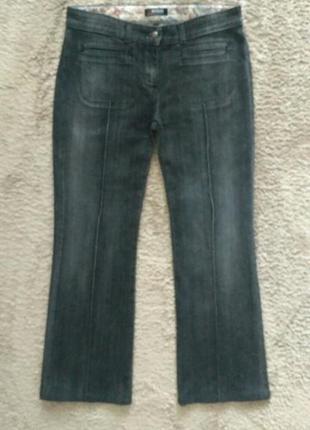 Серые  джинсы morgan высокая посадка р.30/l5 фото