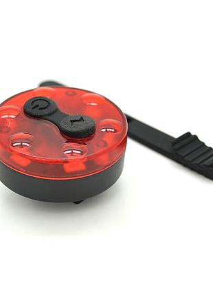Задній стоп для велосипеда qx-w07a, 4 режими, вбудований акумулятор, кабель usb, red, box