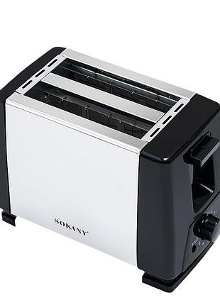 Тостер sokany hjt-016s электрический 700 вт