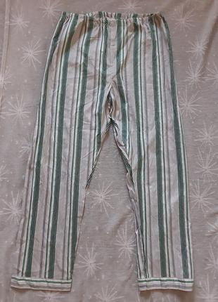 Пижамные домашние штаны. хлопок
