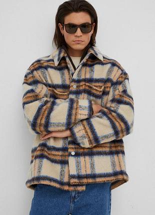 Levis стильна куртка сорочка з вмістом вовни зі свіжих колекцій