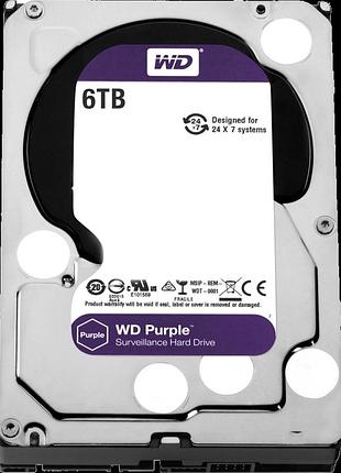 Жорсткий диск 3.5" wd63puru-78, 6 тб, sata 3, 5400 об/хв, кеш 256 мб