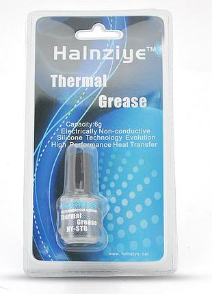 Паста термопровідна hy-stg810 6g, пляшка, grey,> 4,63w / m-k, <0.0087 ° c-in² / w, -30 ° ≈280 °, блистер q20