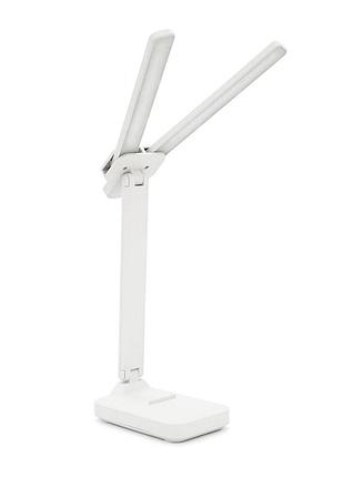 Настільна лампа bkl-l2, 3 режими (білий+теплий білий), сенсорне включення, вбудований акум 500mah, 3 години