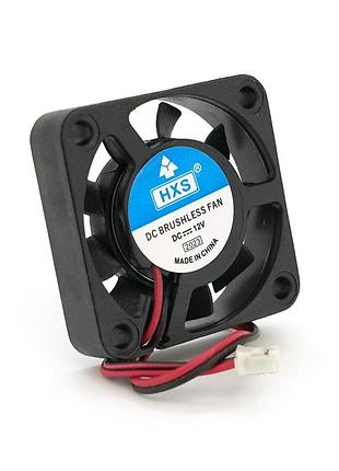 Кулер корпусний merlion fan motor 4010, 40x40x10mm, 12v/0.09a, rpm 1500±10%, 2-pin, black, oem