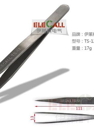 Пінцет elecall ts-12
