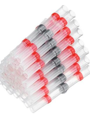 Термоусаджувальна гільза з припоєм sst-s21  red 0.5-1.50mm², 100 штук в упаковці, ціна за штуку
