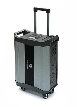 Портативна сонячна станція sade з накопиченням енергії до 2000w, 3*ac/220v+3*dc/12v+3*usb/5v