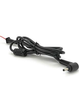 Кабель (asus) 3,0х1,0, 1 ферит, довжина 1,2 м, штекер 90 °