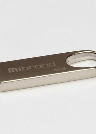 Флеш-накопичувач mibrand irbis, usb 2.0, 64gb, metal design, blister