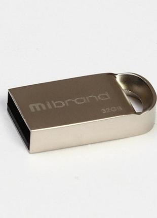 Флеш-накопичувач mibrand lynx, usb 2.0, 32gb, metal design, blister