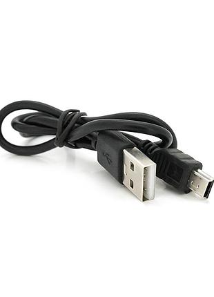 Кабель usb 2.0 (am / mini 5 pin) 0.4м, чорний