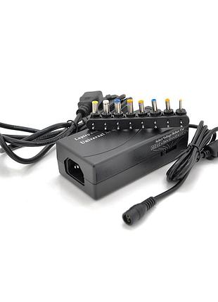 Універсальний бп hq-tech ldac-70w, 70w, корпус - пластмаса, ручне регулювання, 8 г-подібних роз'ємів, box