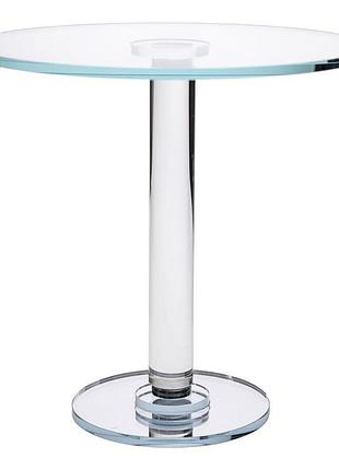 Тортовница стеклянная на ножке 30×31 см см подставка для торта, капкейков прозрачная hp-4-84l