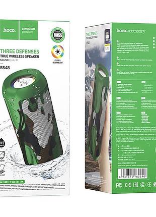 Беспроводная колонка hoco bs48 artistic (камуфляжный)