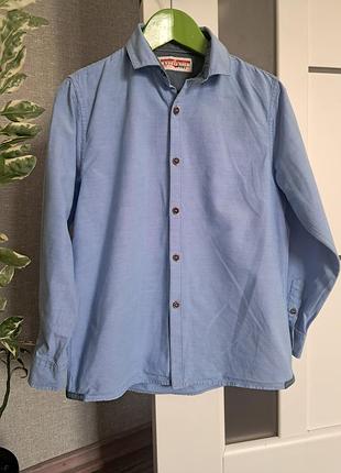 Рубашка next, 9роков, 134см