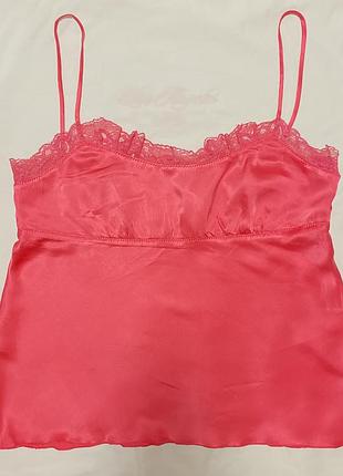 Шовкова топ-майка