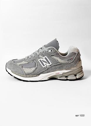 Кросівки 40-44 new balance 2002r grey suede замша