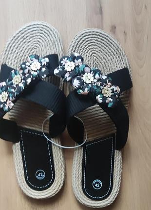 Шлепанцы тапочки 40-40.5