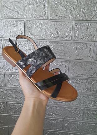 Босоножки черные рептилия смотрите описание 👇