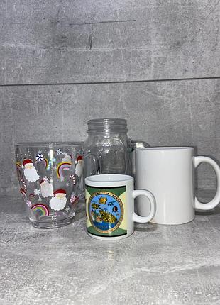 Лот чашок  🩵☕️💛