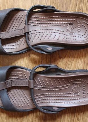 Жіночі босоніжки аквашузи тапочки сабо crocs cleo iii w10