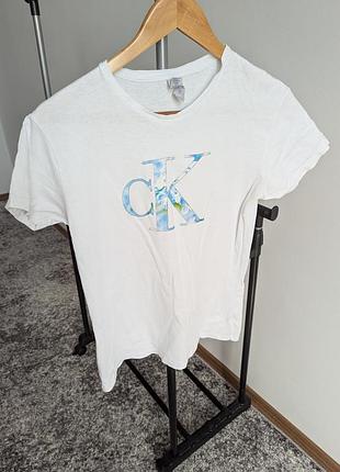 Футболка calvin klein белая