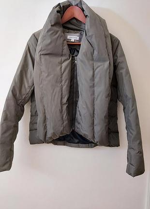 Пухова курточка з муфтою/chic code/франція