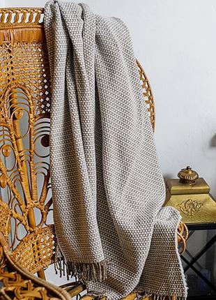 Напіввовняний плед " мілена " полуторний або двохспальний