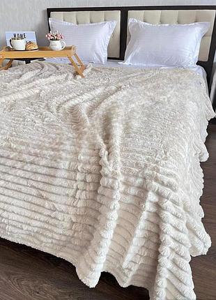 Велюровое покрывало шарпей королевский 4см полоска