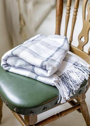 Бавовняний плед "круїз" сірий