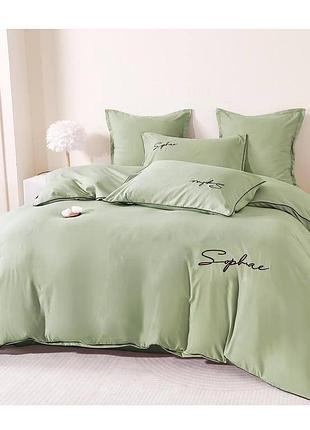 Постельное белье сатин евро