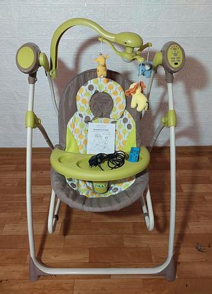 Колиска-гойдалка carello nanny 3 в 1