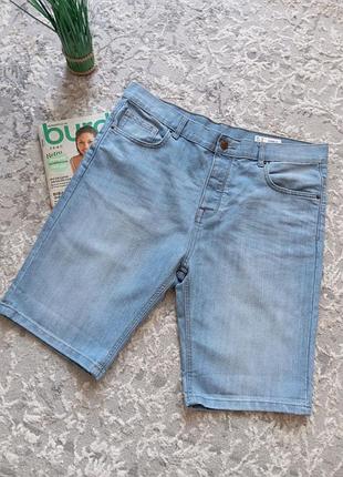 Джинсові шорти чоловічі denim co xl блакитні