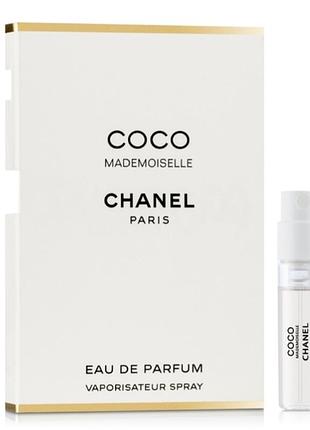 Chanel coco mademoiselle eau de parfum 1.5 мл парфюмированная вода (пробник)
