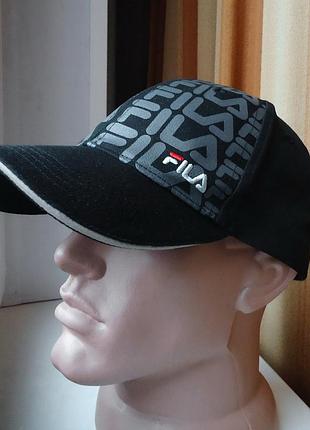 Кепка бейсболка  fila cotton cap