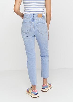 Джинси mom slim stradivarius 2