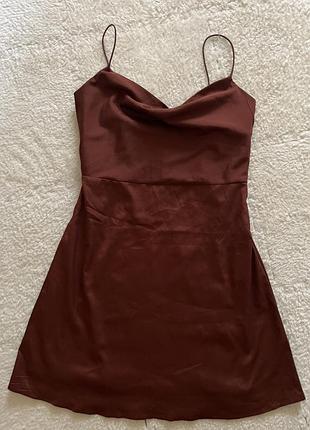 Сукня міні плаття тонкі бретелі