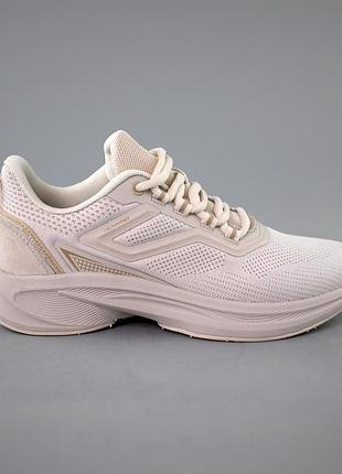 Кроссовки женские сетка 592191 бежевые