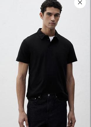 Чорна футболка h&m | розмір м