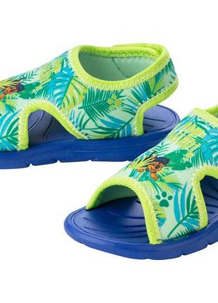 Сандалії на липучці для хлопчика disney щенячий патруль 458340 зелений