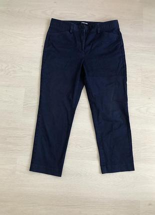 Укорочені котонові брюки slim lef, uk14