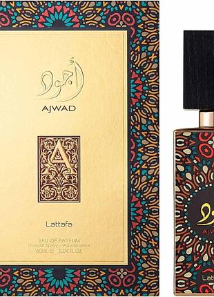 Парфумована вода lattafa perfumes ajwad 60 мл, оае