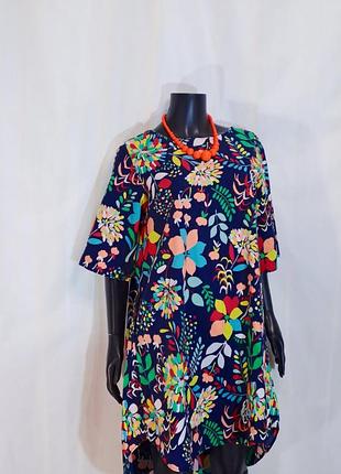 Дизайнерское платье цветы корея#301