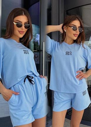 Костюм: шорти з футболкою