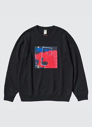 Світшот uniqlo kaws + warhol ut.